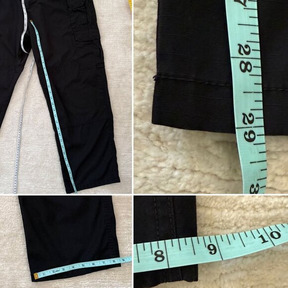 5.11 Tactical Series Mens Black Cargo Pants Size 38 Elastic Waist Utility - Picture 8 of 10